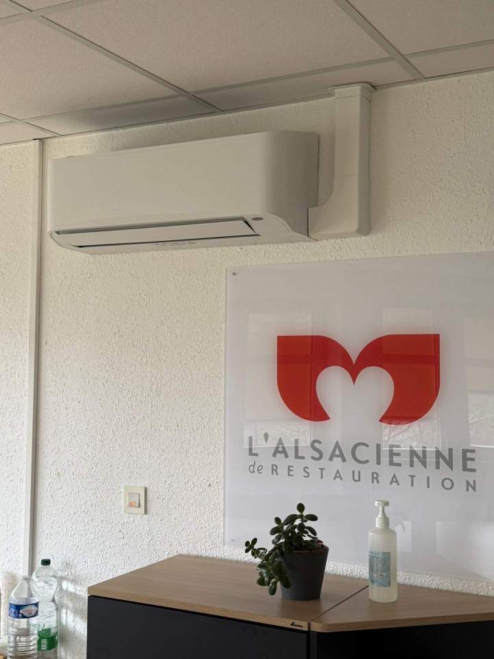 Mise en Place d'une Pac AirAir Carrier, Schiltigheim, France